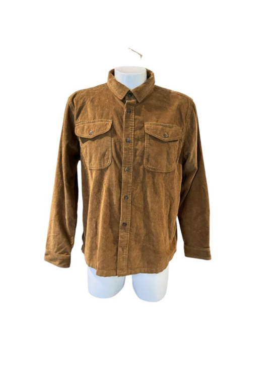 Patagonia Other - Men's Patagonia Corduroy Casual Button Down Shirt XL Brown
